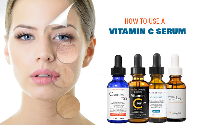 How to Use a Vitamin C Serum