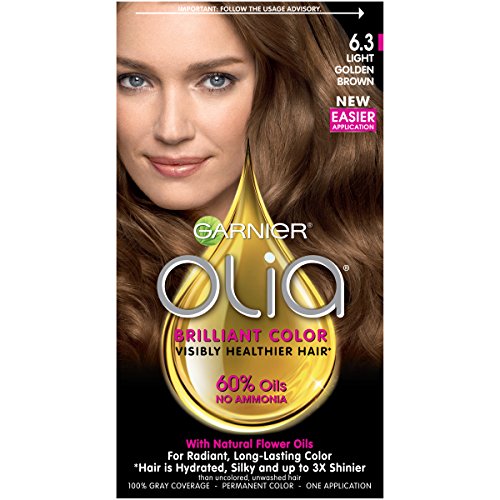 Garnier Olia Hair Color, 6.3 Light Golden Brown review
