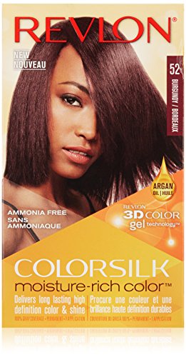 Revlon Colorsilk Moisture Rich Hair Color, Burgundy No. 5 review