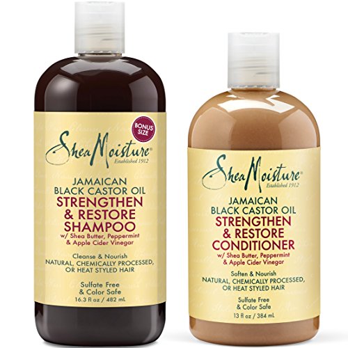 Shea Moisture Strengthen, Grow & Restore Shampoo and Conditioner Set - does it work?