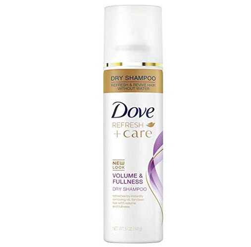 Dove Refresh + Care Dry Shampoo, Volume & Fullness review