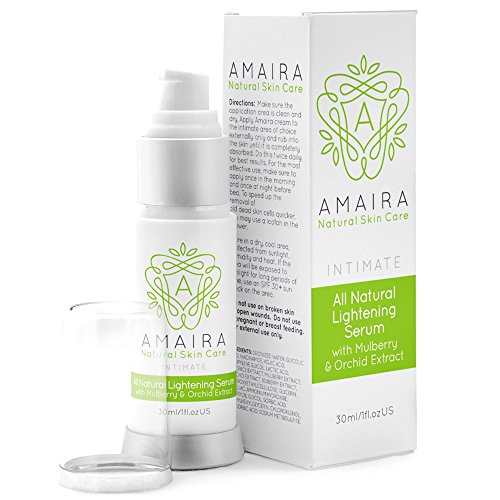 Amaira Lightening Serum - Skin Whitening & Bleaching Cream for Body Care, Intimate & Private Areas, Sensitive Spots, Underarm