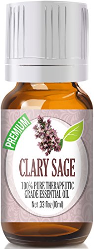 Clary Sage 100% Pure, Best Therapeutic Grade Essential Oil review