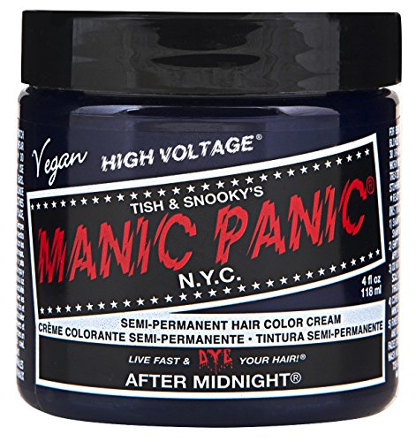 Manic Panic After Midnight Blue Hair Dye Color.