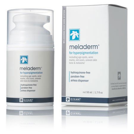 Meladerm 1.7 oz Skin Lightening/Whitening Cream for Hyperpigmentation, Dark Spots, Scars, Discolorations, Uneven Skin Tone