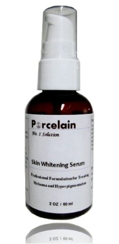 Porcelain Skin Whitening Serum Hydroquinone Kojic Acid Glycolic Acid Vitamin C Licorice Mulberry Extract