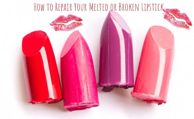 How to Repair Your Melted or Broken Lipstick