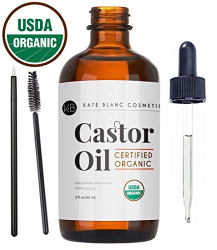 Castor Oil (2oz) USDA Certified Organic, 100% Pure, Cold Pressed, Hexane Free by Kate Blanc review