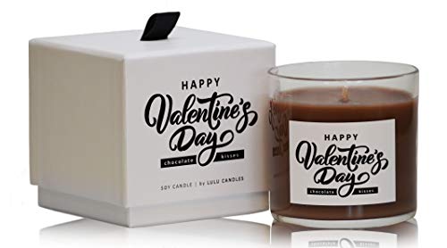Chocolate Kisses | Happy Valentine’s Day | Luxury Scented Soy Jar Candles
